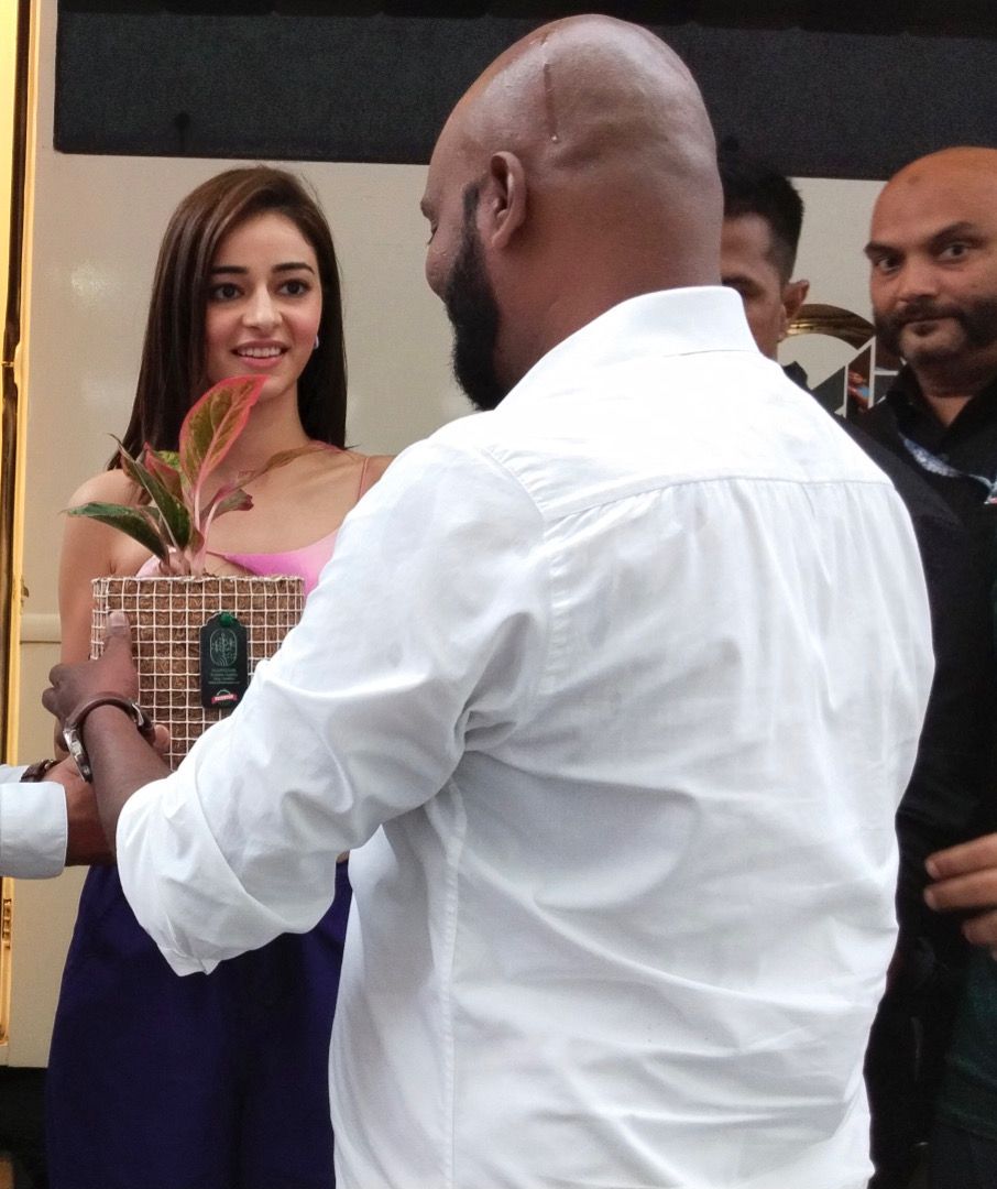 Ananya Panday with Plantozone